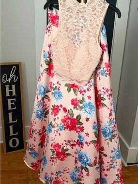 Windsor | Dresses | Bristol Formal Satin Laceup Dress | Poshmark